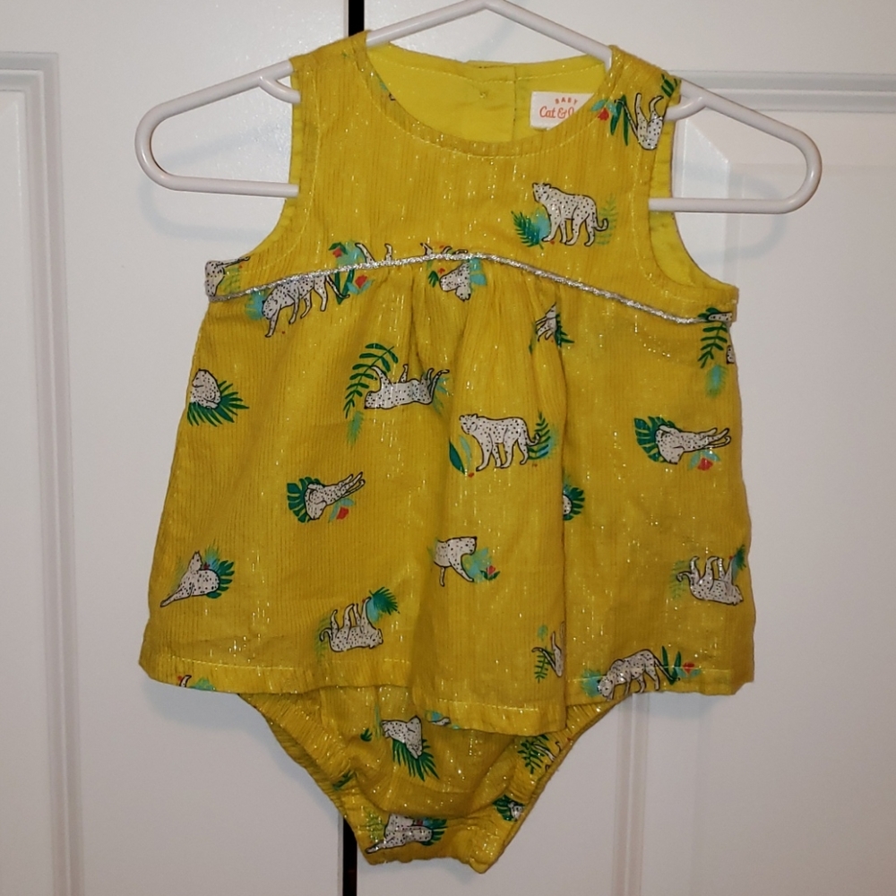 Baby onesie dress
